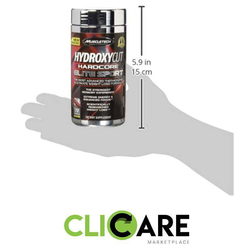 Hydroxycut Hardcore Elite Sport Muscletech Caps